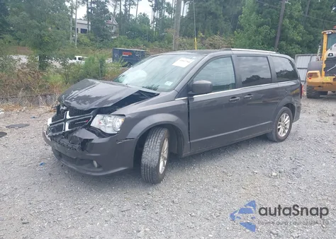 2018 Dodge Grand Caravan Sxt z USA, uszkodzony, nr VIN 2C4RDGCG2JR241353